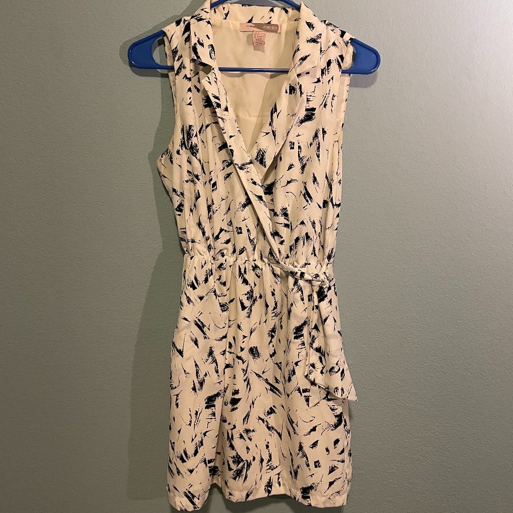 Forever 21 Black and White Dress